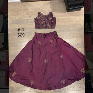 BRAND NEW LENGHA WITH CROP TOP